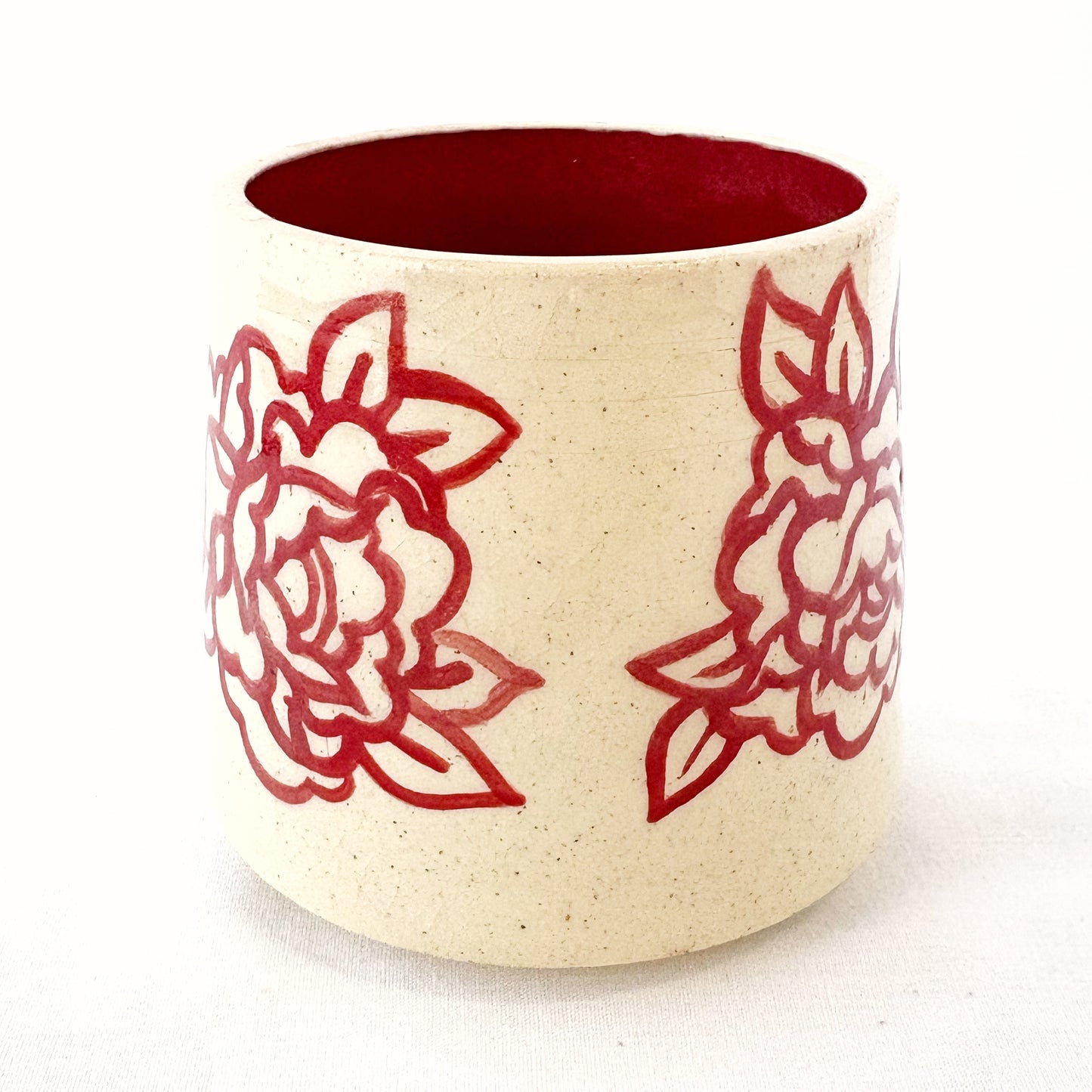 Red Flower Cup