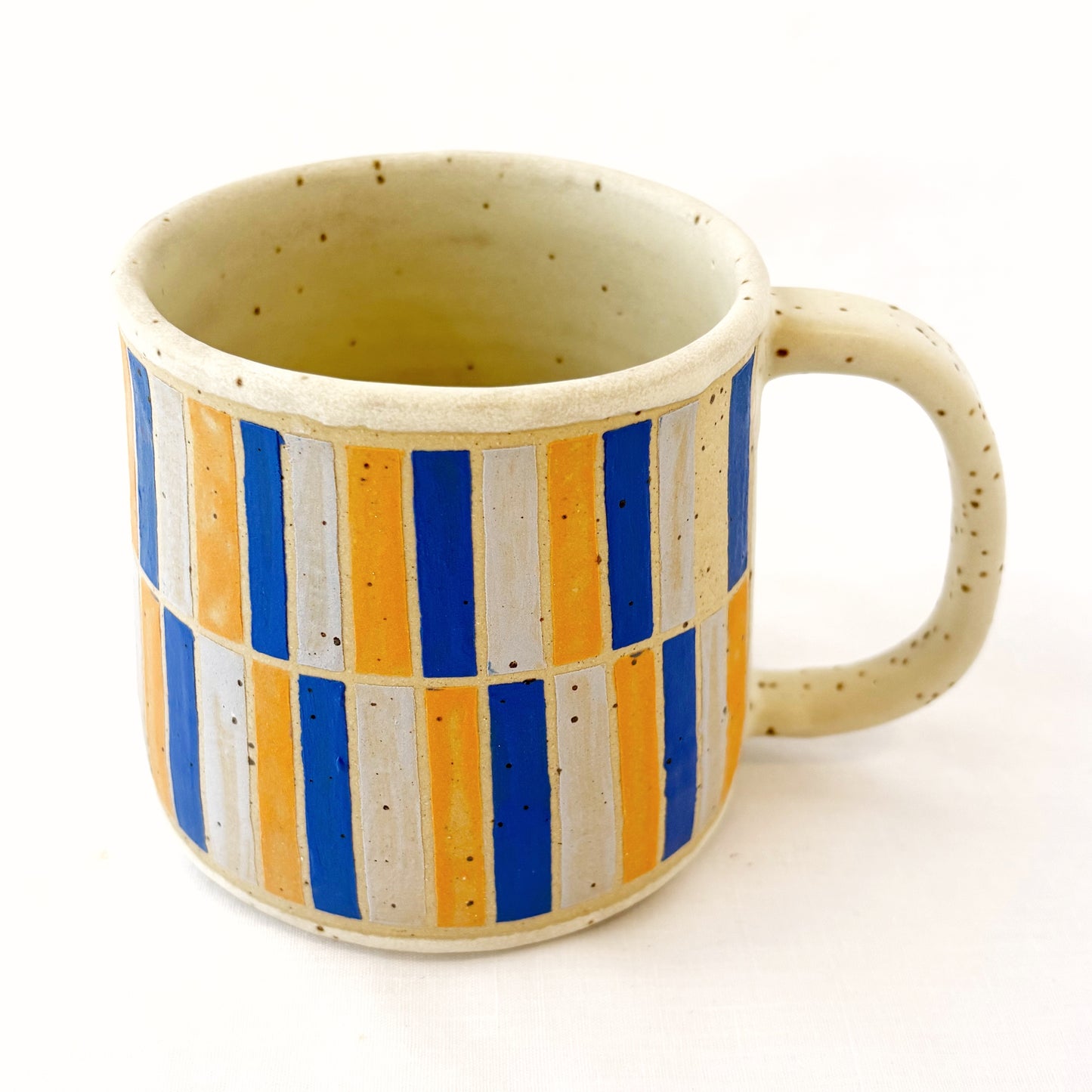 Grid Taped Mug