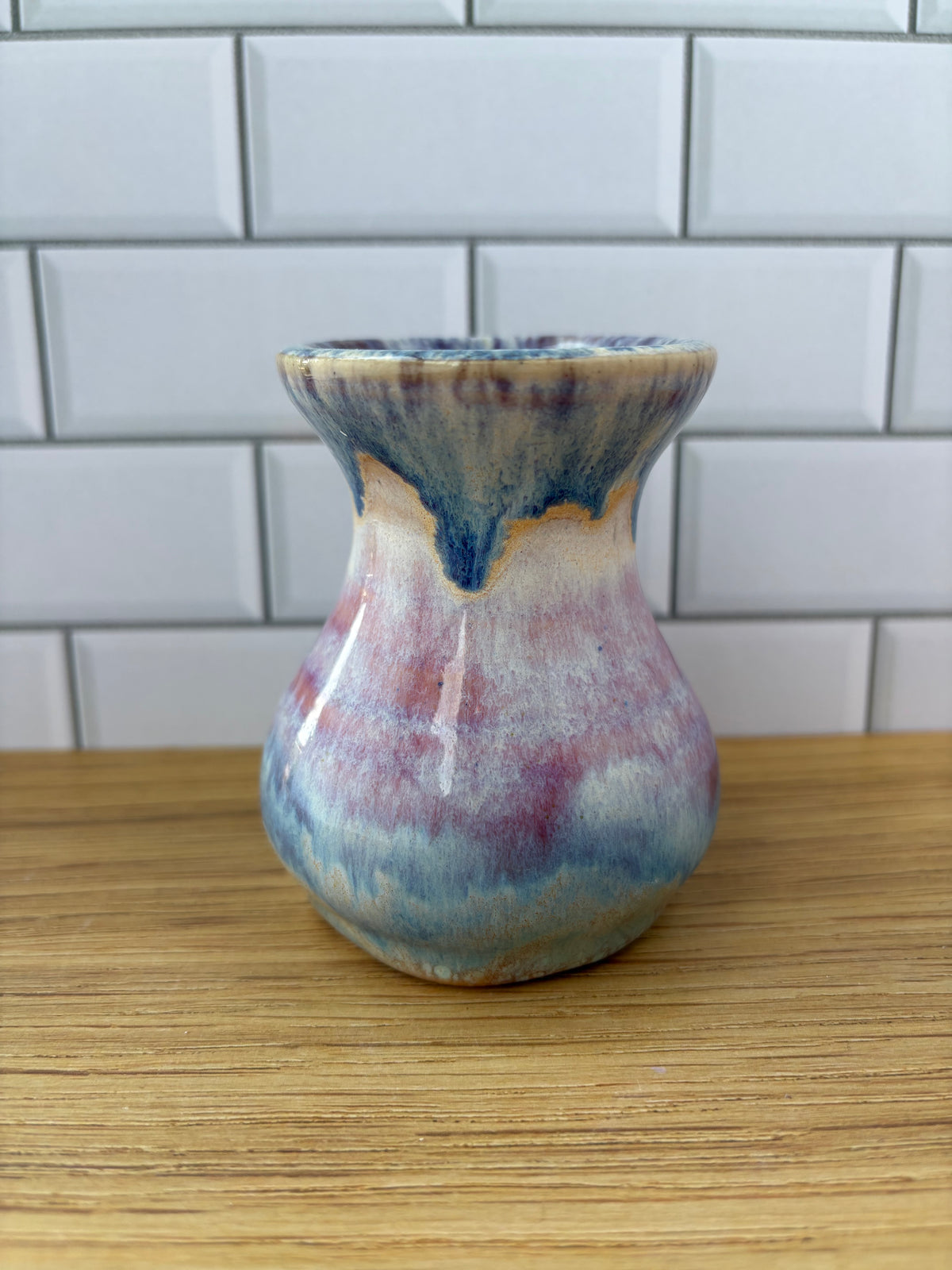 Tropical Sunset Bud Vase