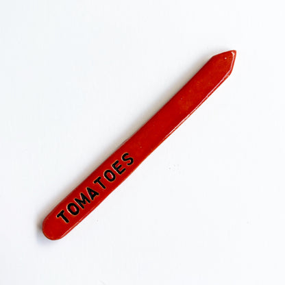 Hand-Stamped Garden Stake | Multiple Styles Available