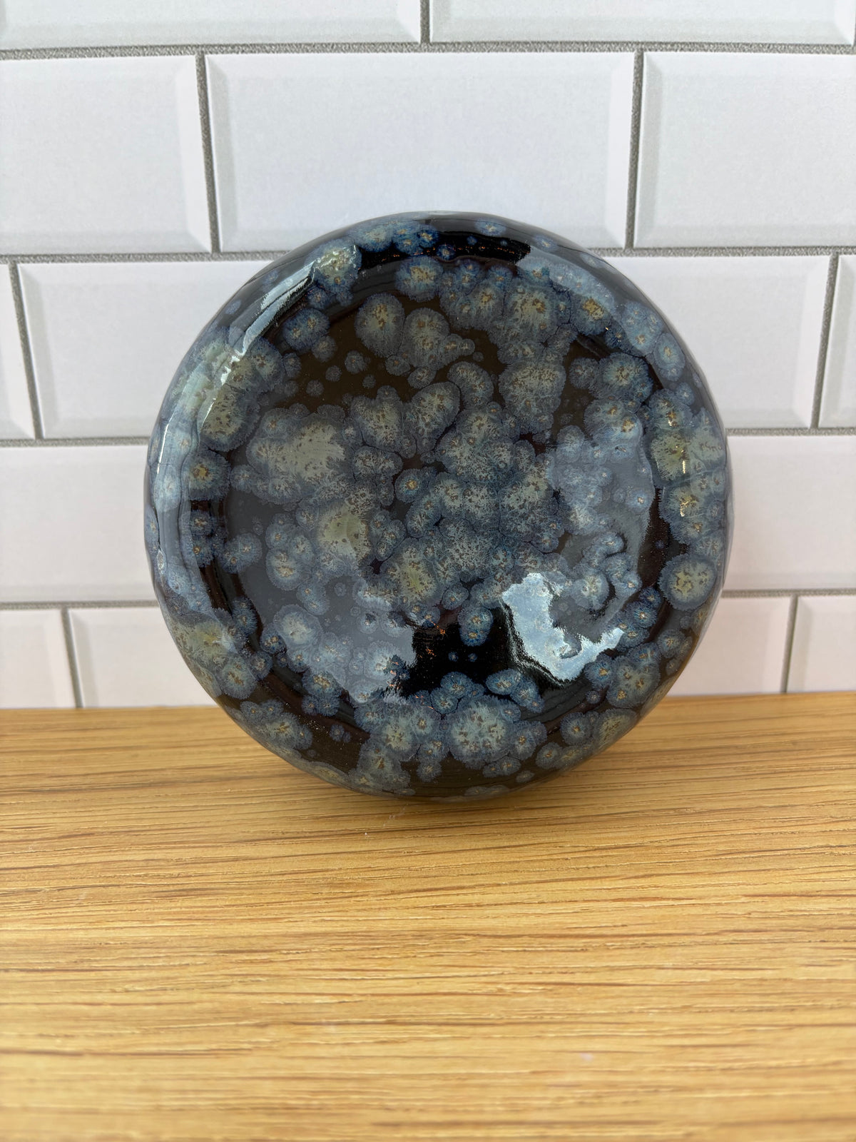 Night Moth Curved Jewelry Dish