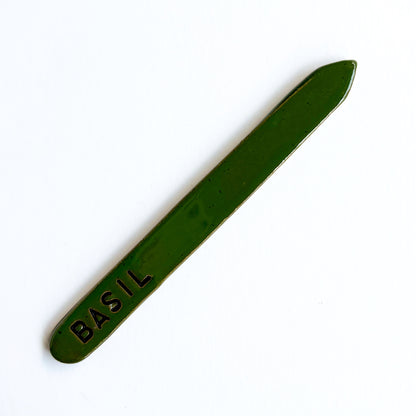 Hand-Stamped Garden Stake | Multiple Styles Available