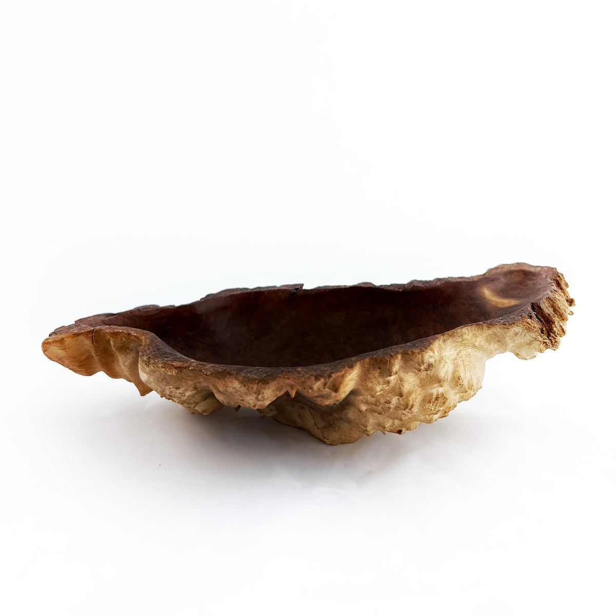 Wooden Burl Bowl