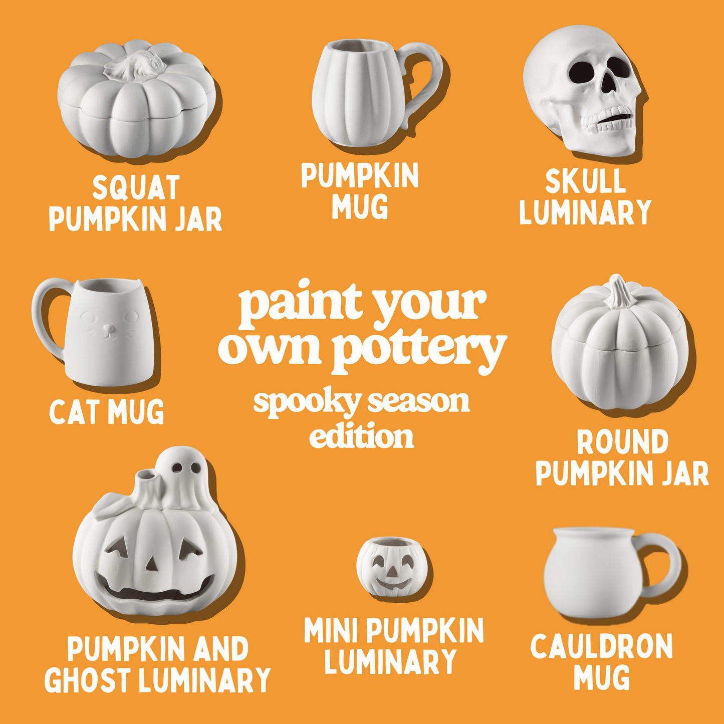 Meander Art Bar x Meld Paint-Your-Own-Pottery Workshop | Monday, October 6, 2025