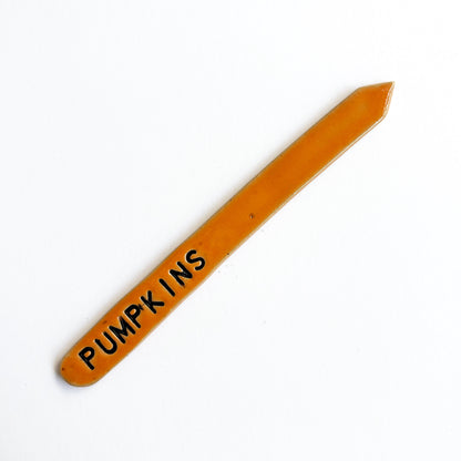 Hand-Stamped Garden Stake | Multiple Styles Available