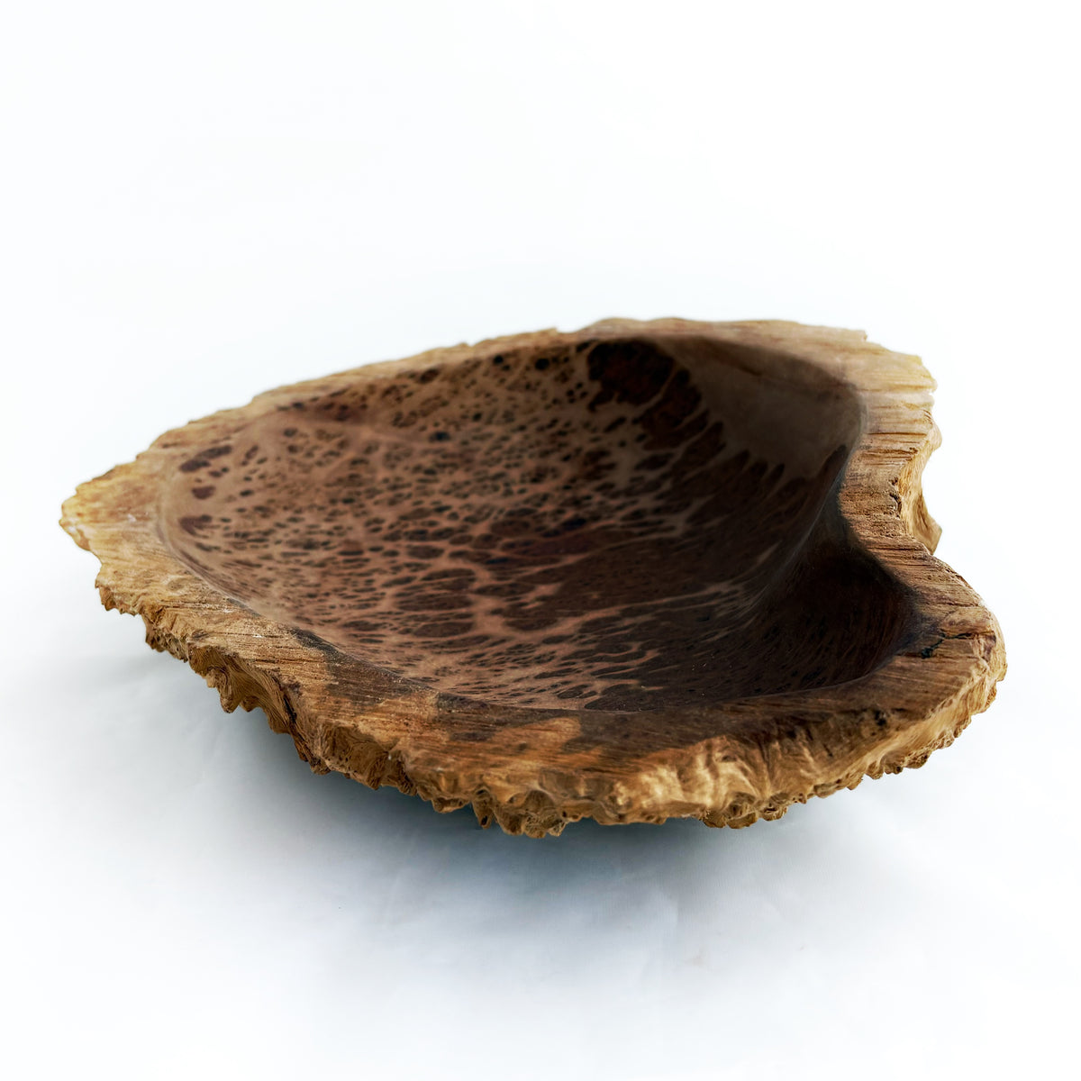 Wooden Burl Bowl
