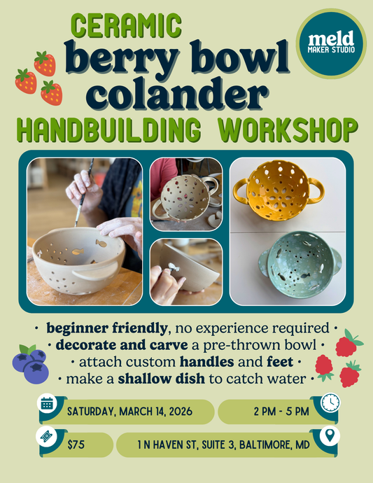 Berry Bowl Workshop | Saturday March 14, 2026