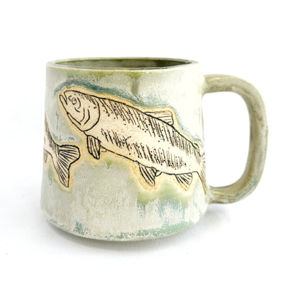 Light Matte Bare Fish Mug