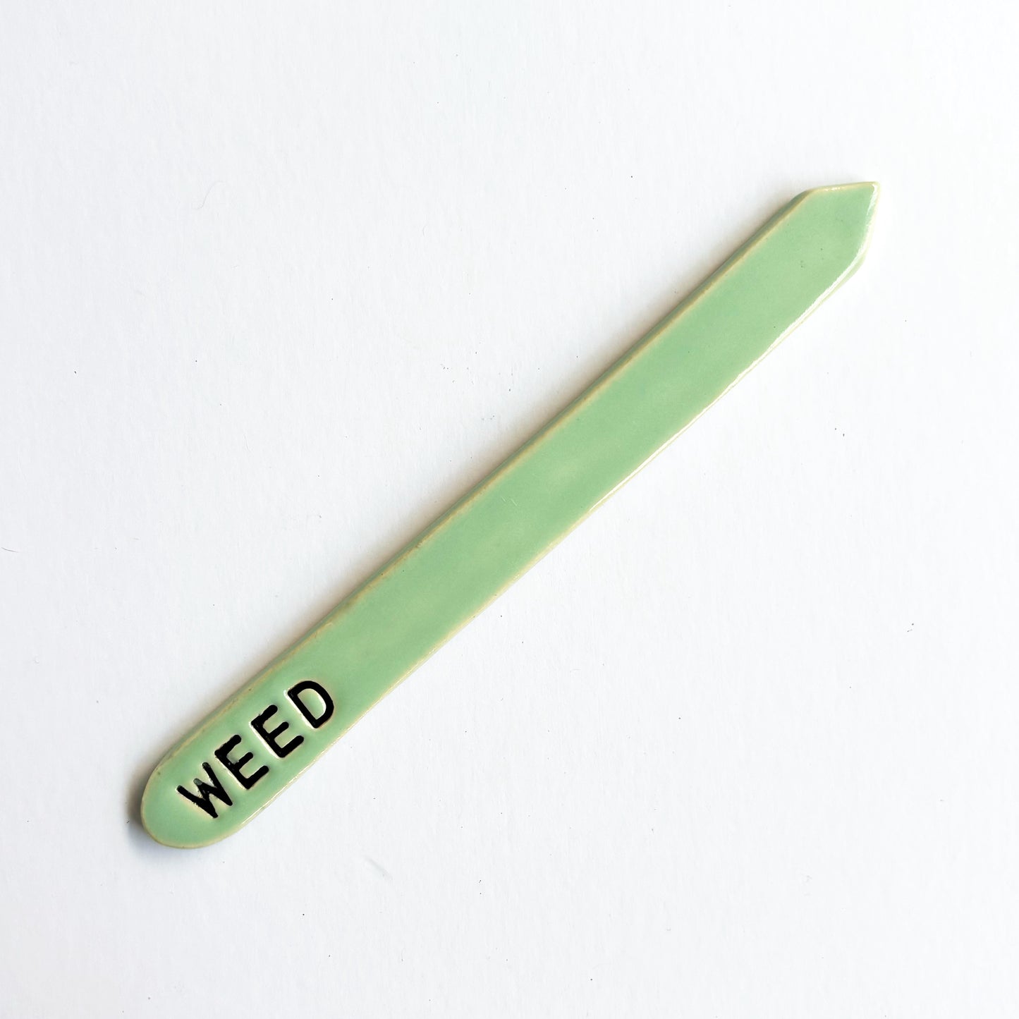 Hand-Stamped Houseplant Stake | Multiple Styles Available