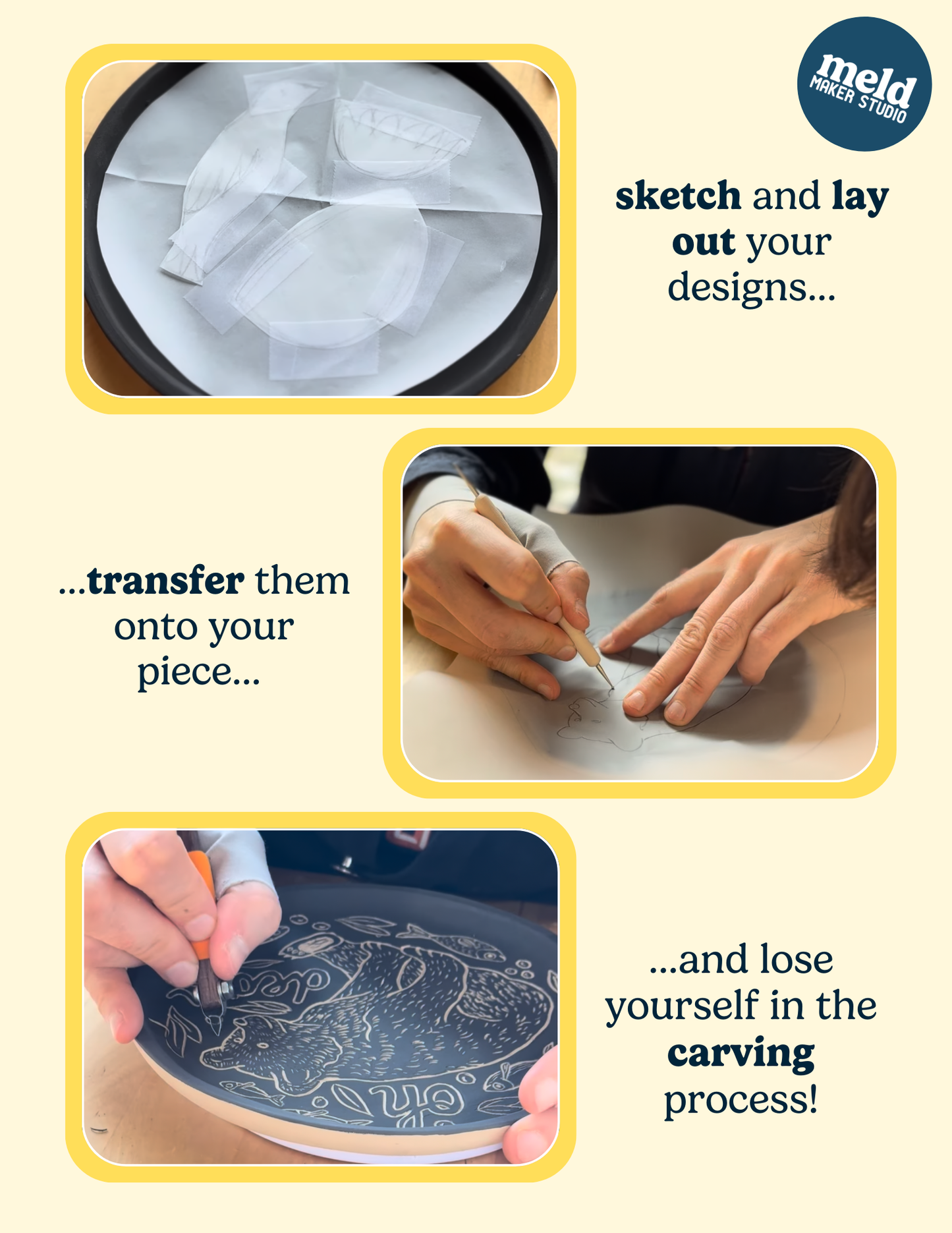 Sgraffito Workshop | Small Plates | Saturday, April 18, 2026