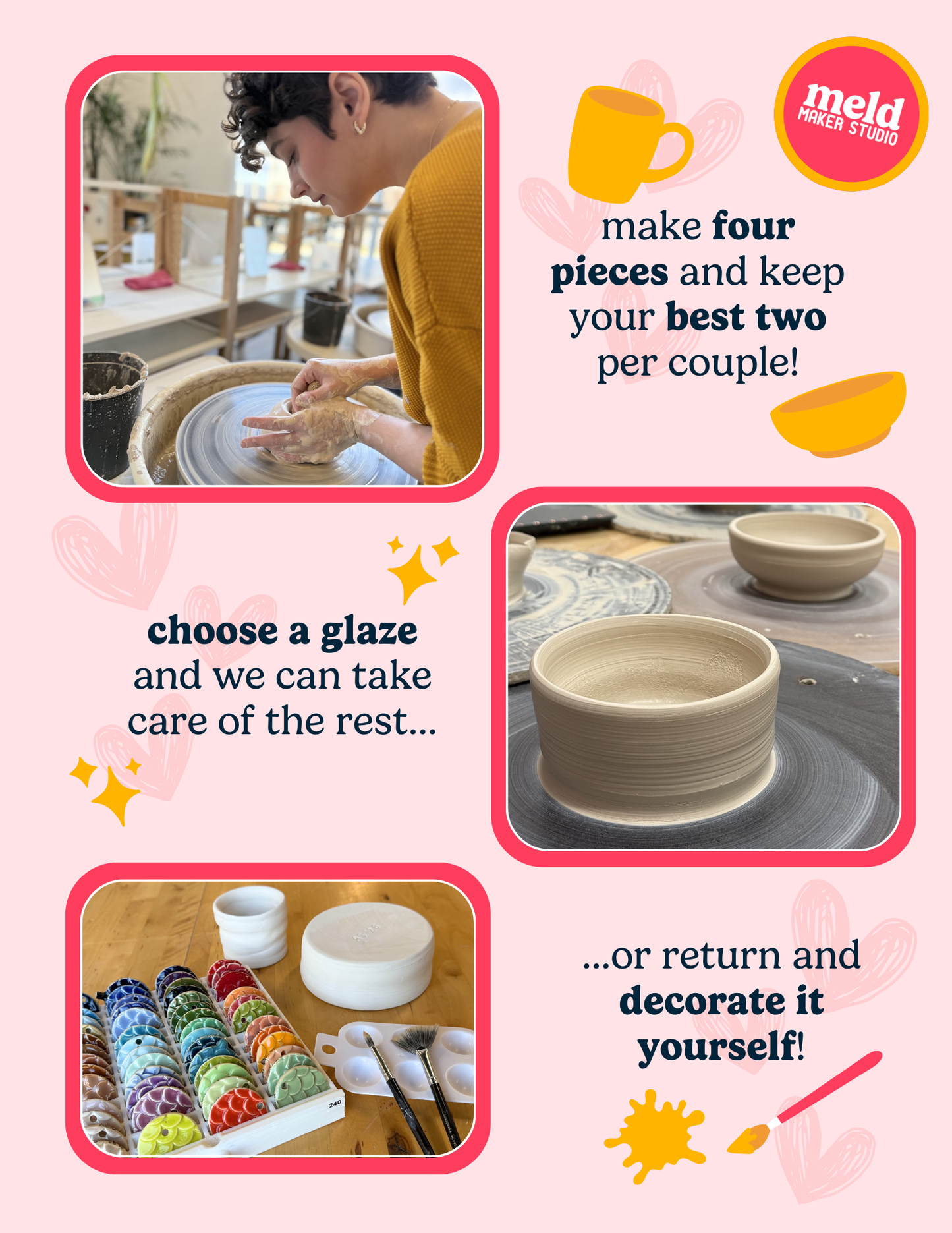 Valentine's Day Couple's Wheel Workshop | Saturday, February 14, 2026