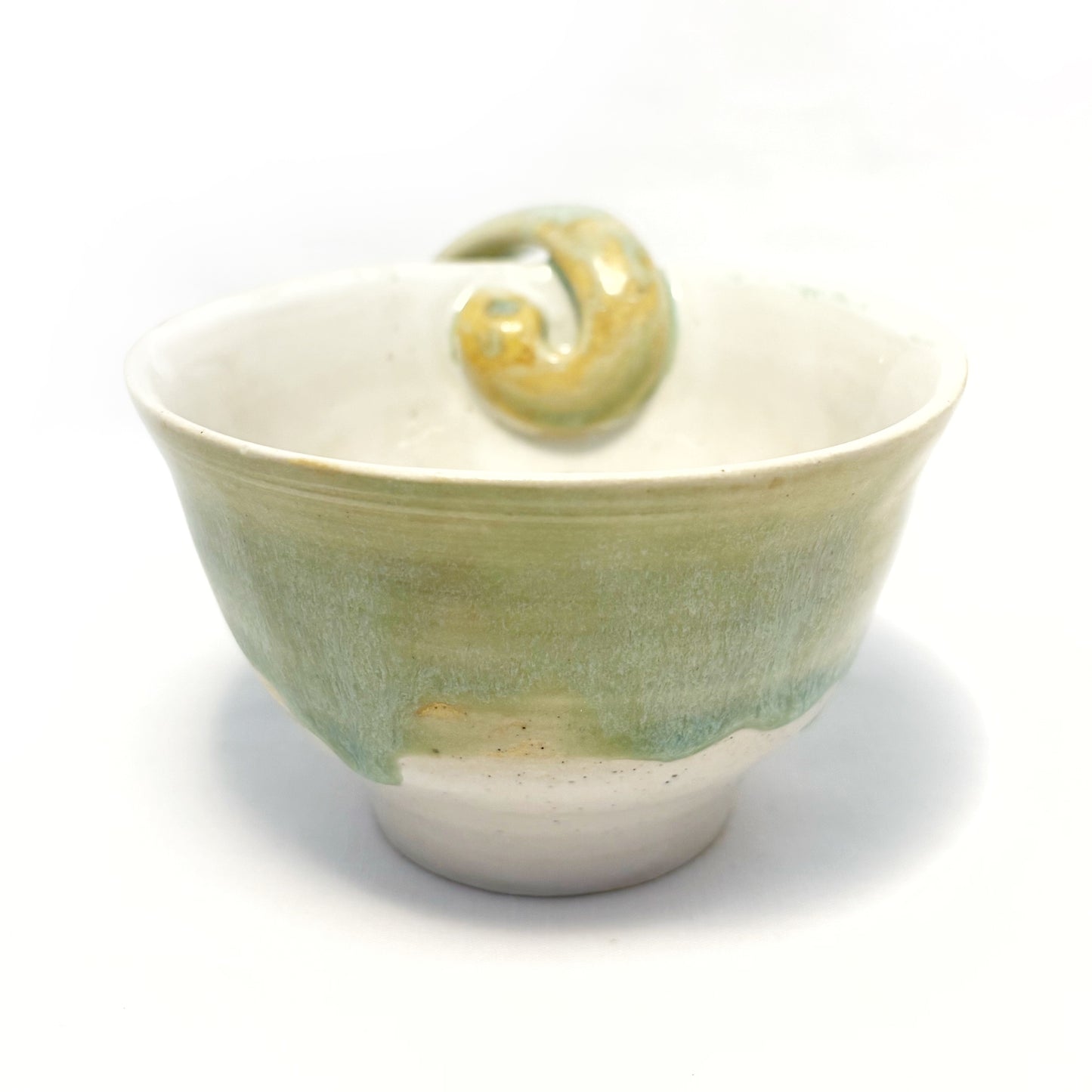 Cream Blue Teacup