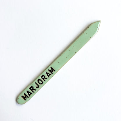 Hand-Stamped Garden Stake | Multiple Styles Available