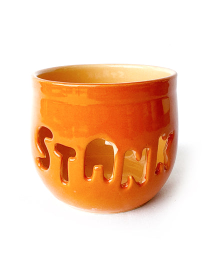 Hand Carved Tealight Luminary