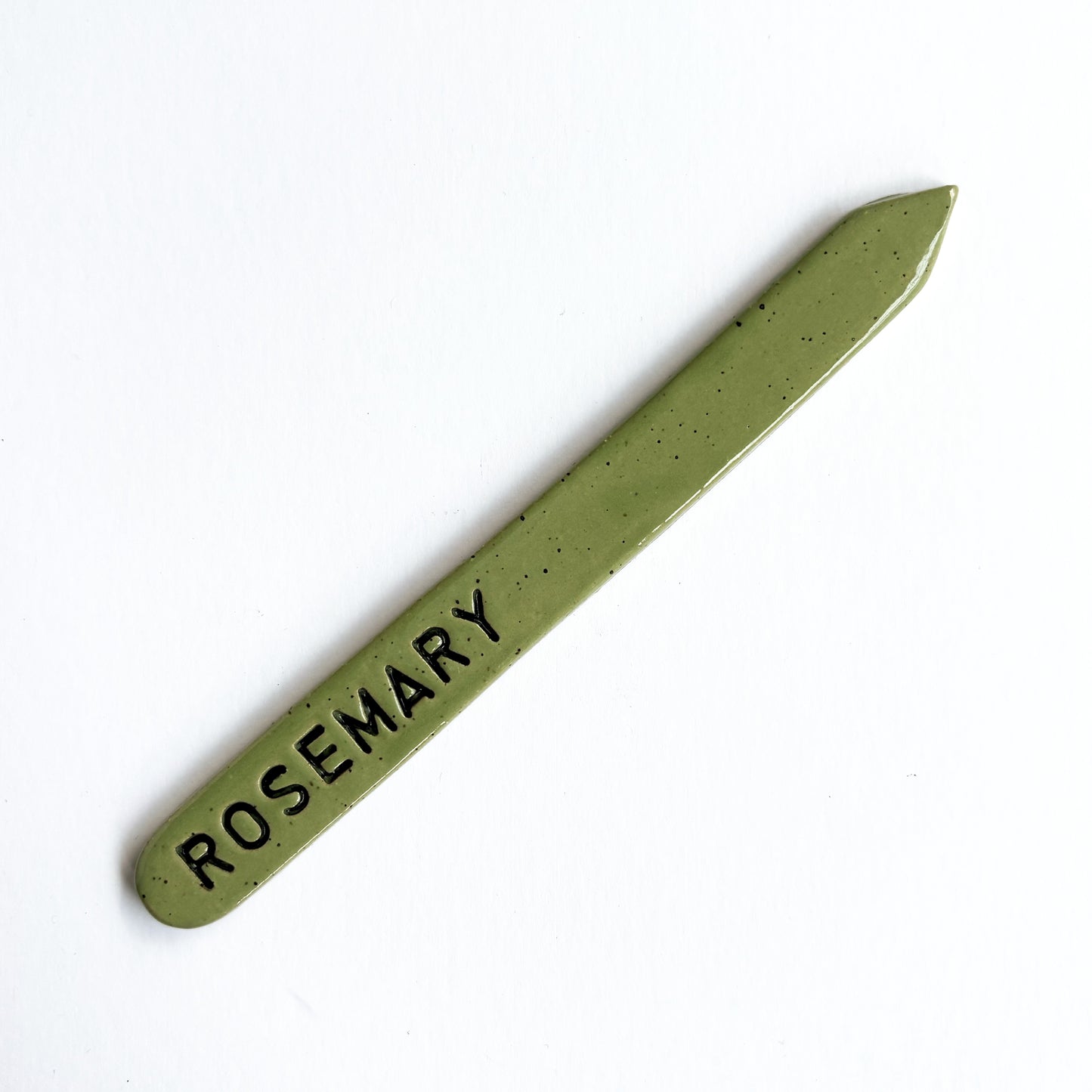 Hand-Stamped Garden Stake | Multiple Styles Available
