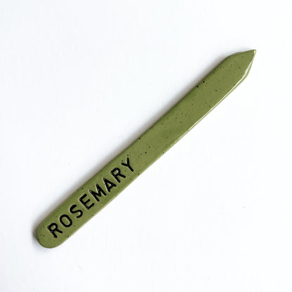 Hand-Stamped Garden Stake | Multiple Styles Available