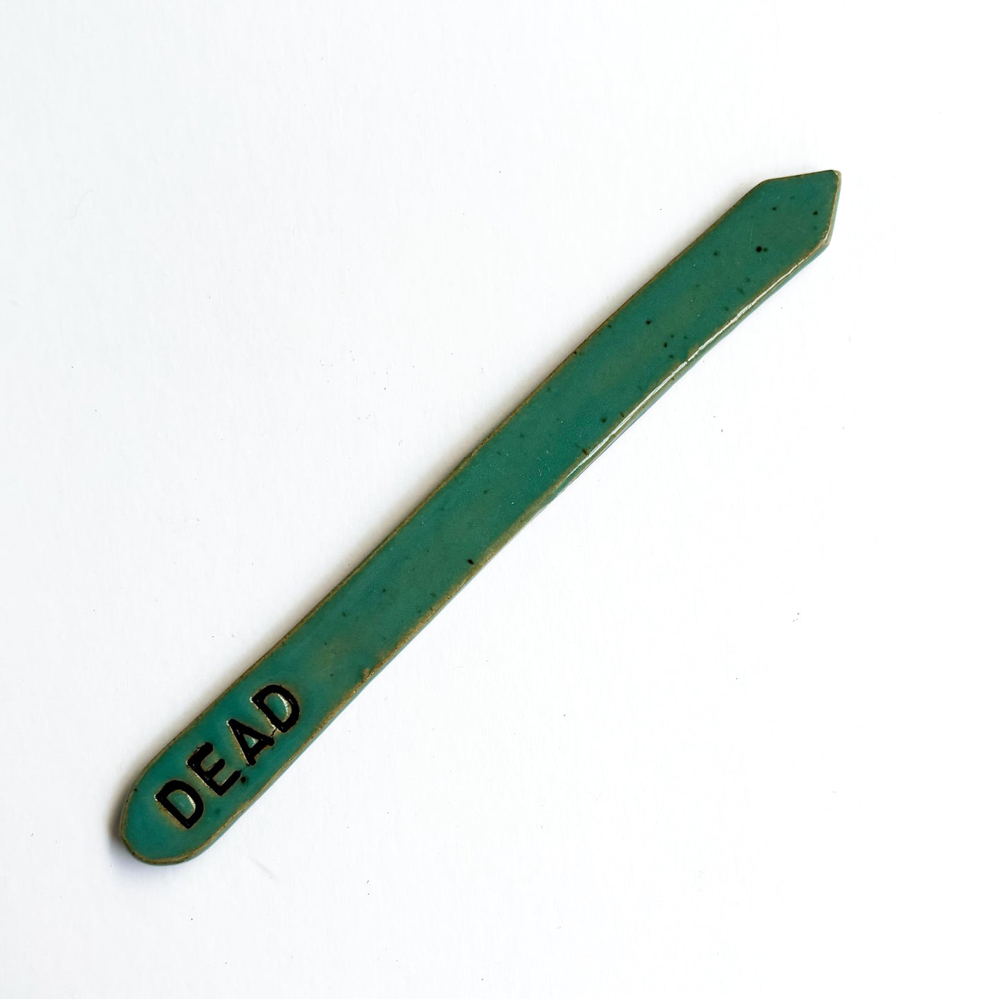 Hand-Stamped Houseplant Stake | Multiple Styles Available