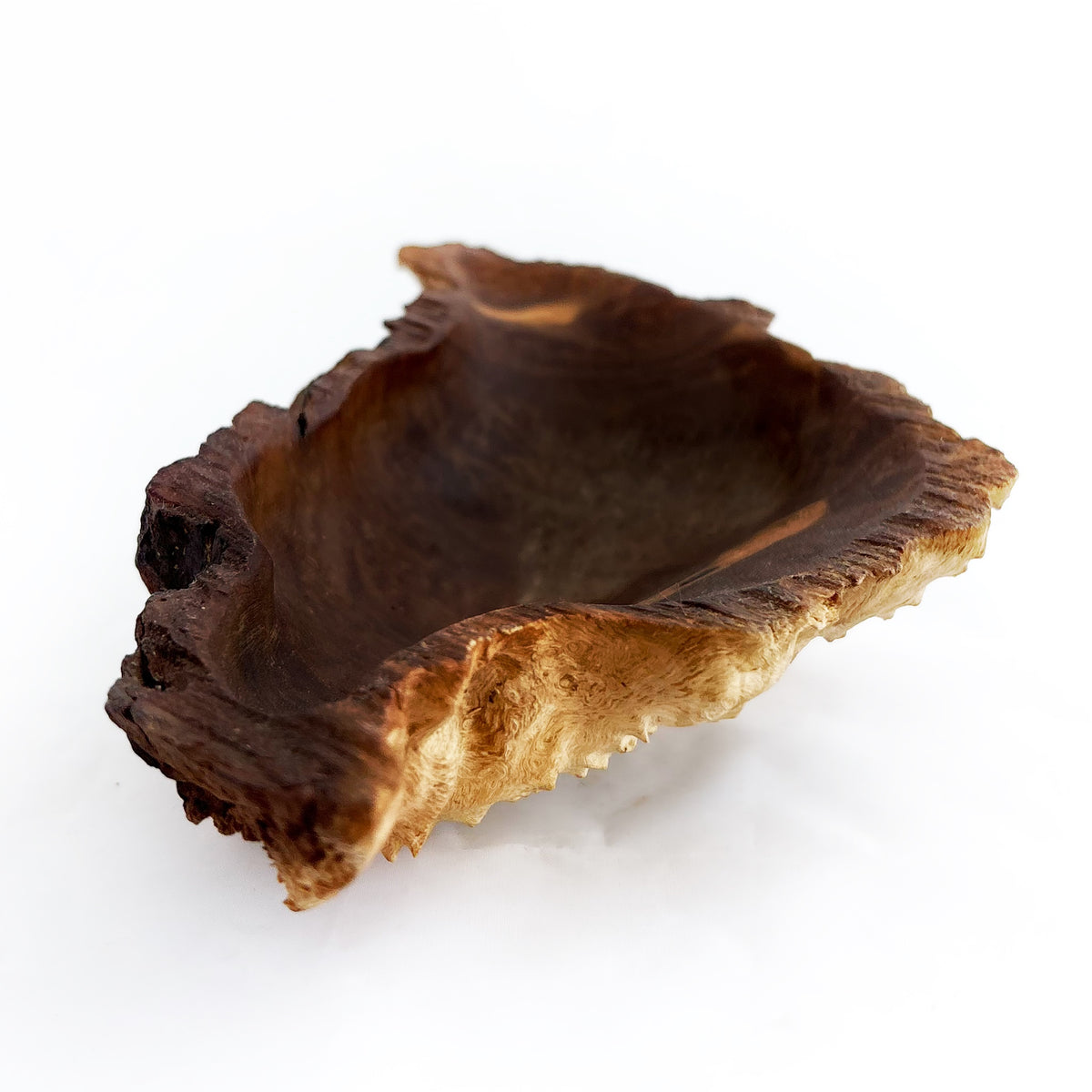 Wooden Burl Bowl