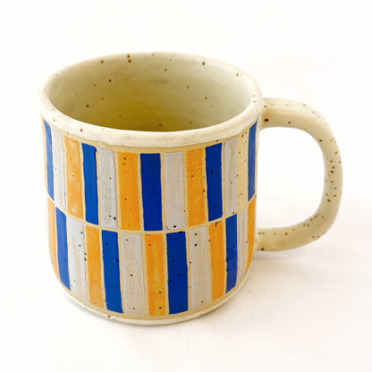 Grid Taped Mug