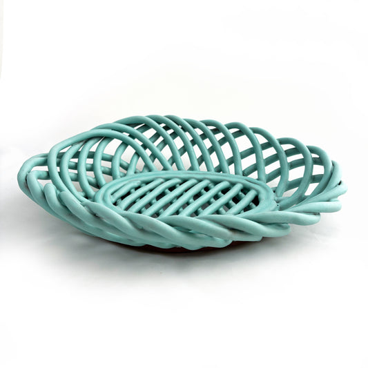 Blue Coil Platter