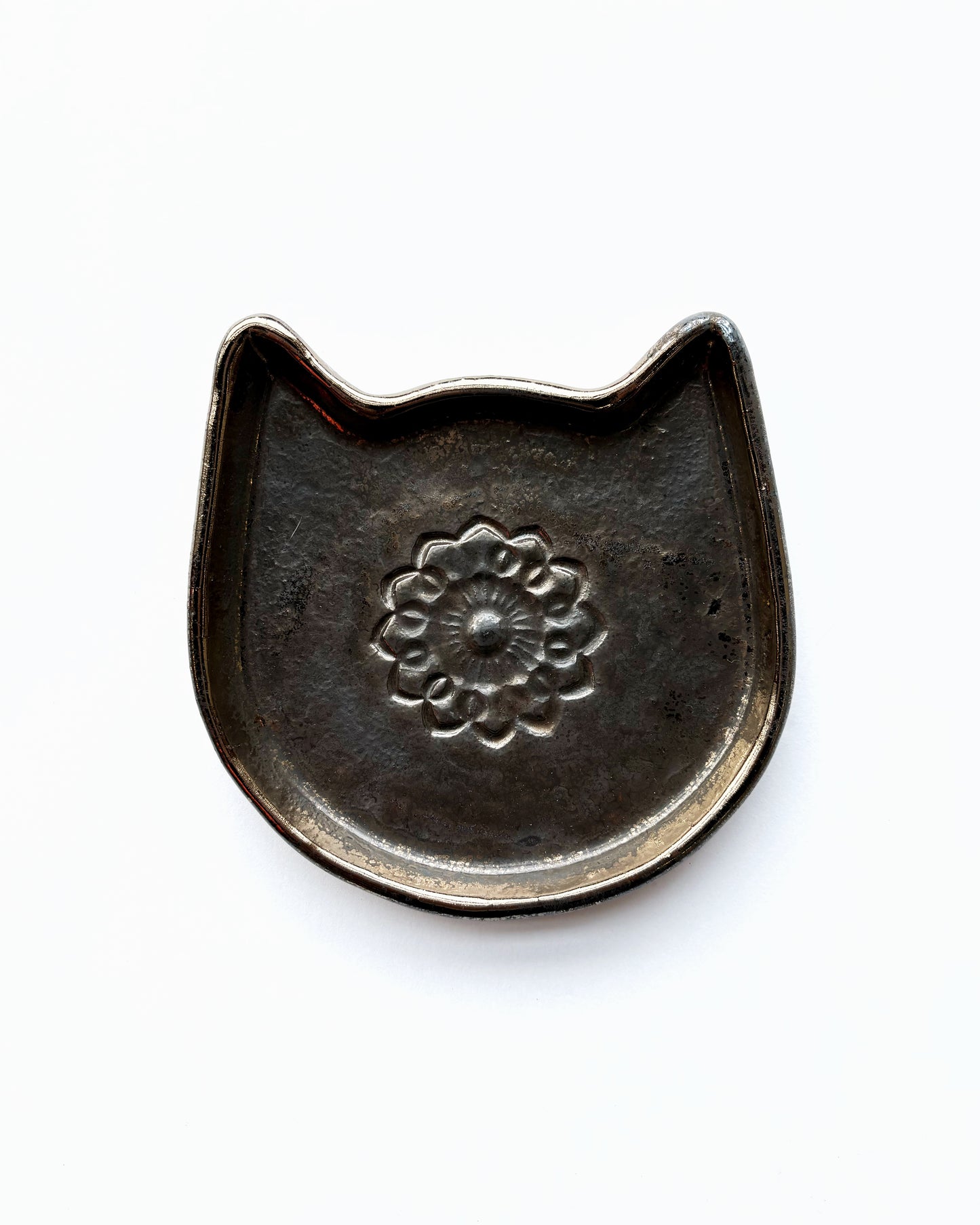Cat Head Trinket Dish