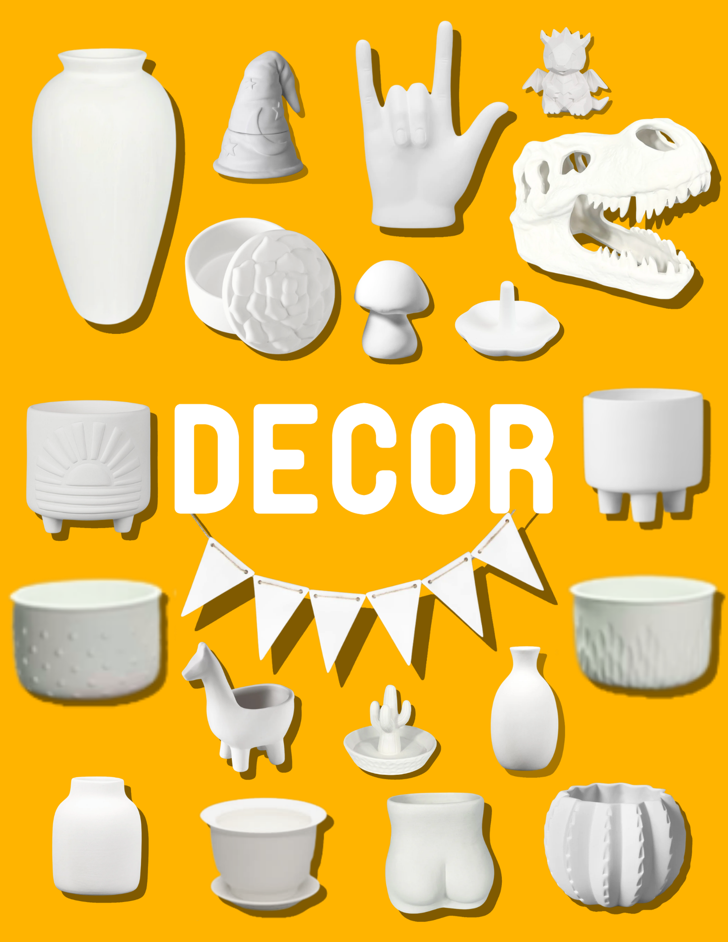 Meld Paint-Your-Own-Pottery March Meetup | Sunday, March 29, 2026