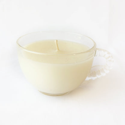 Hand-Poured Vintage Glass Candle