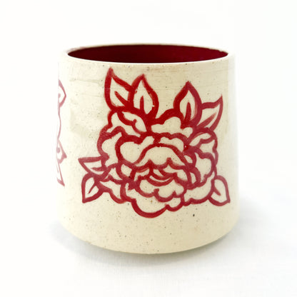 Red Flower Cup