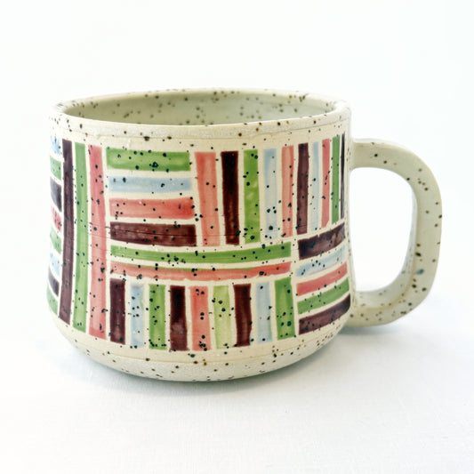 Eclectic Striped Mug