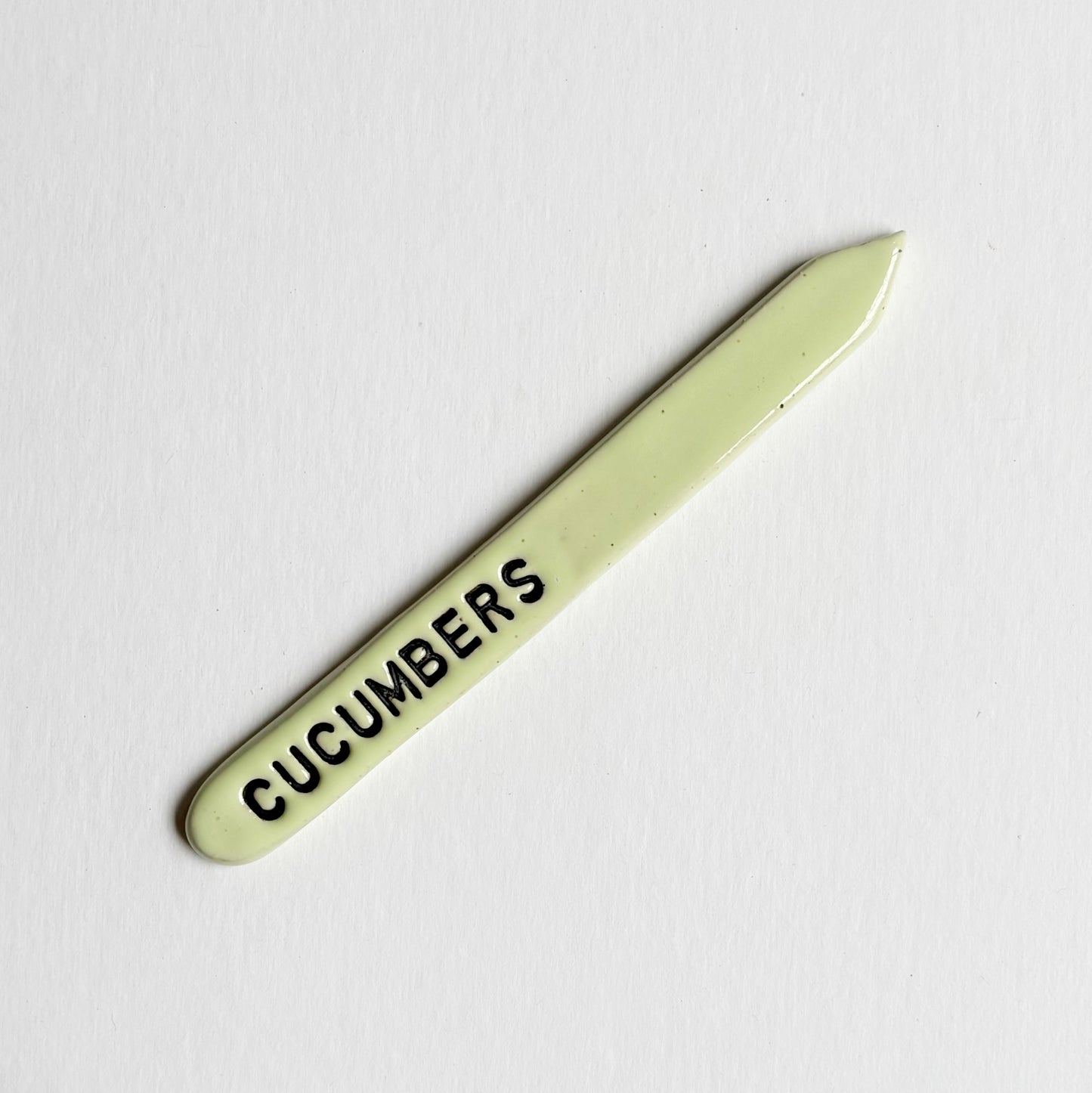 Hand-Stamped Garden Stake | Multiple Styles Available