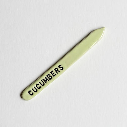 Hand-Stamped Garden Stake | Multiple Styles Available