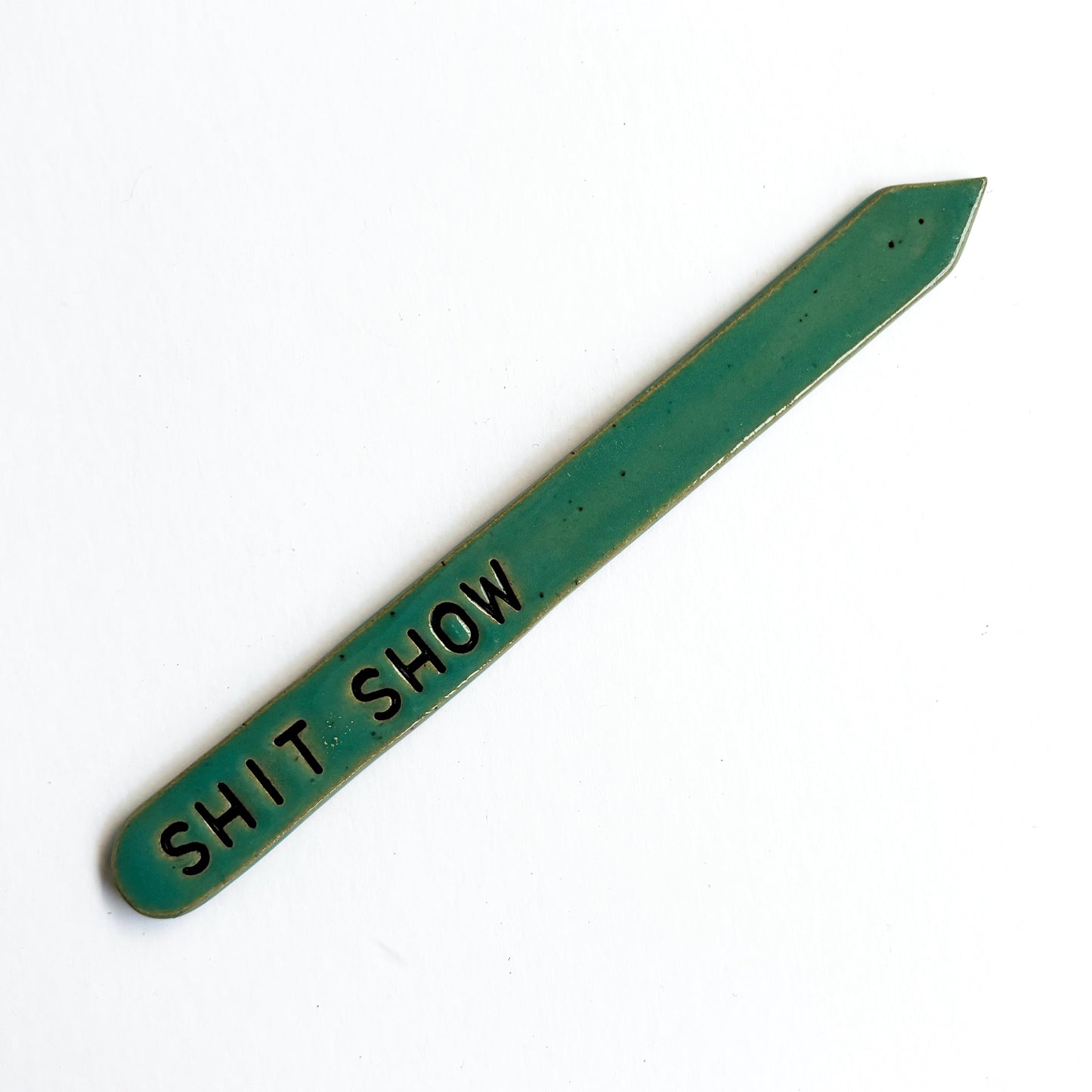 Hand-Stamped Houseplant Stake | Multiple Styles Available