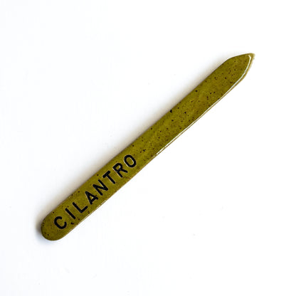 Hand-Stamped Garden Stake | Multiple Styles Available