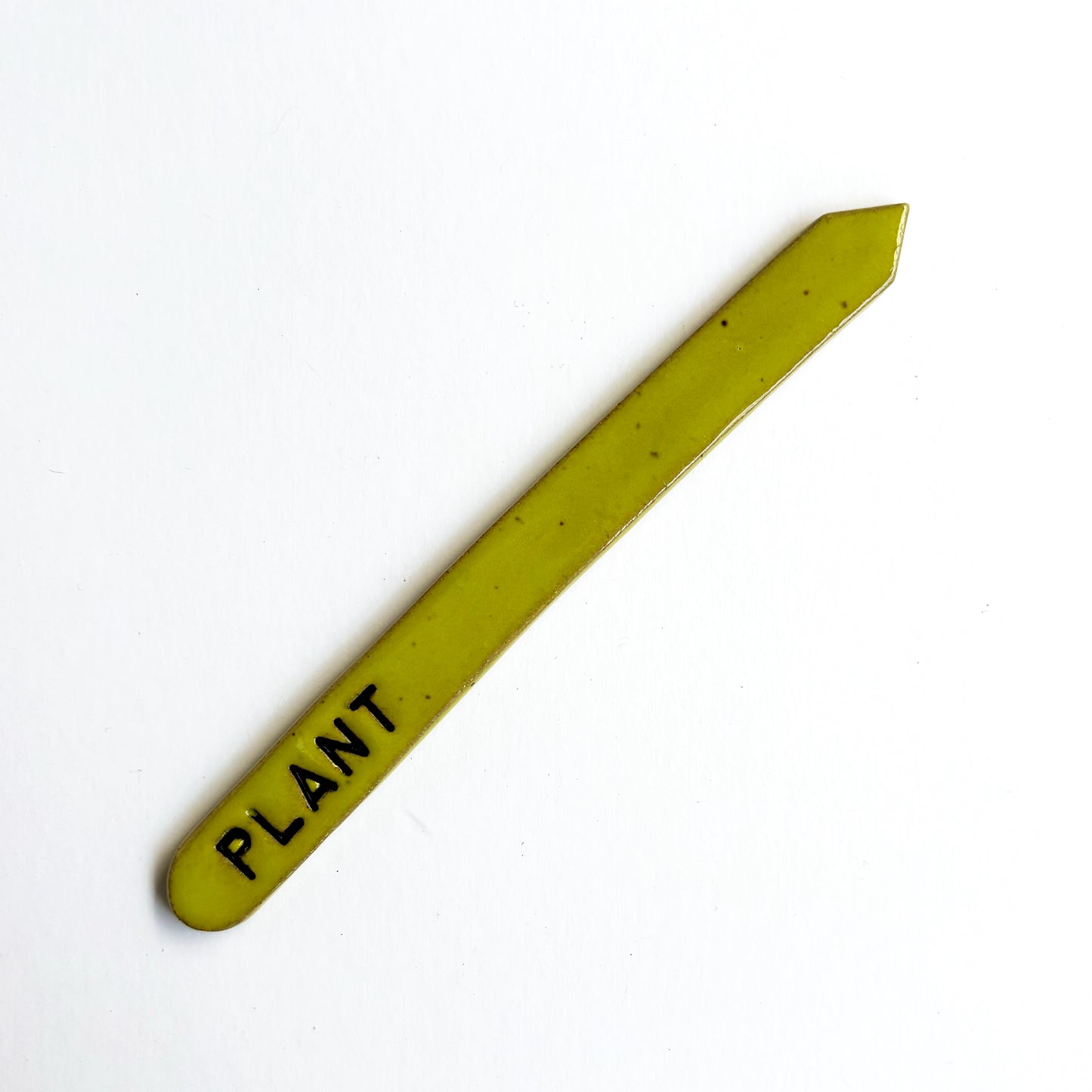 Hand-Stamped Houseplant Stake | Multiple Styles Available