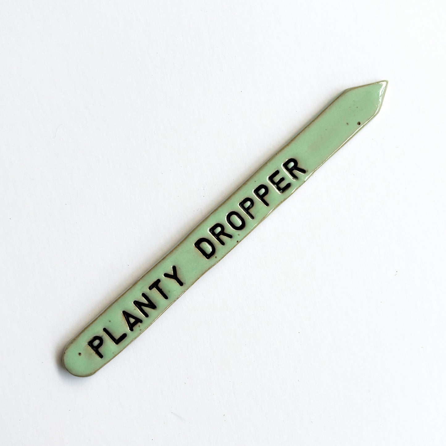 Hand-Stamped Houseplant Stake | Multiple Styles Available
