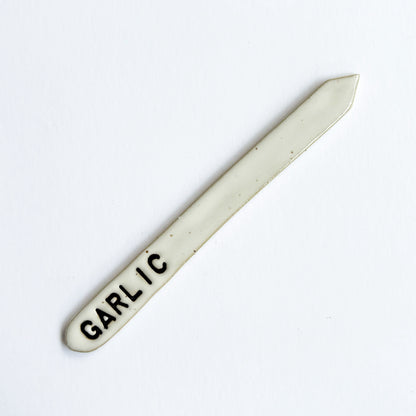 Hand-Stamped Garden Stake | Multiple Styles Available