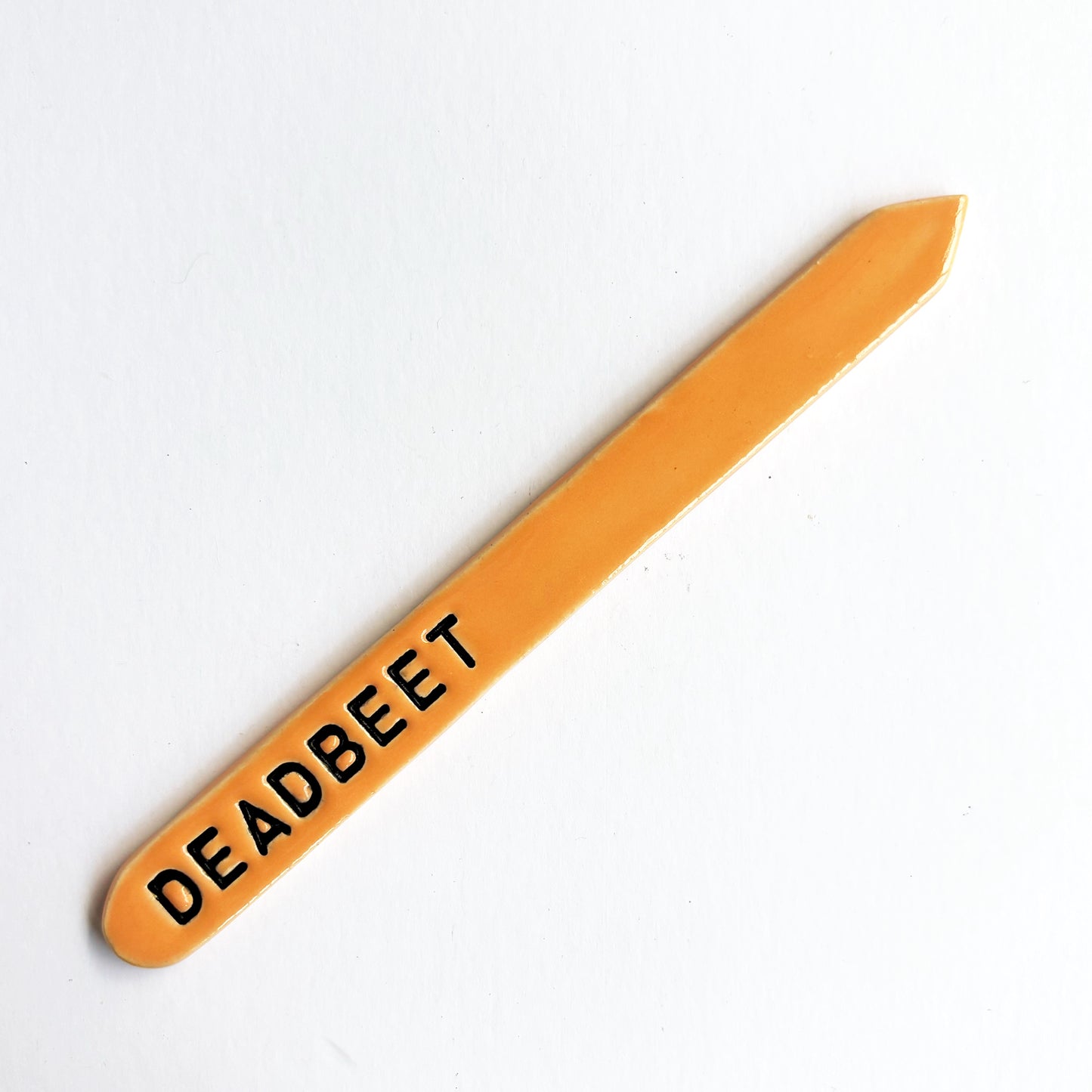 Hand-Stamped Houseplant Stake | Multiple Styles Available