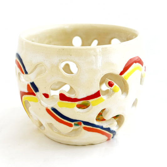 Gummy Worm Tea-Light Luminary