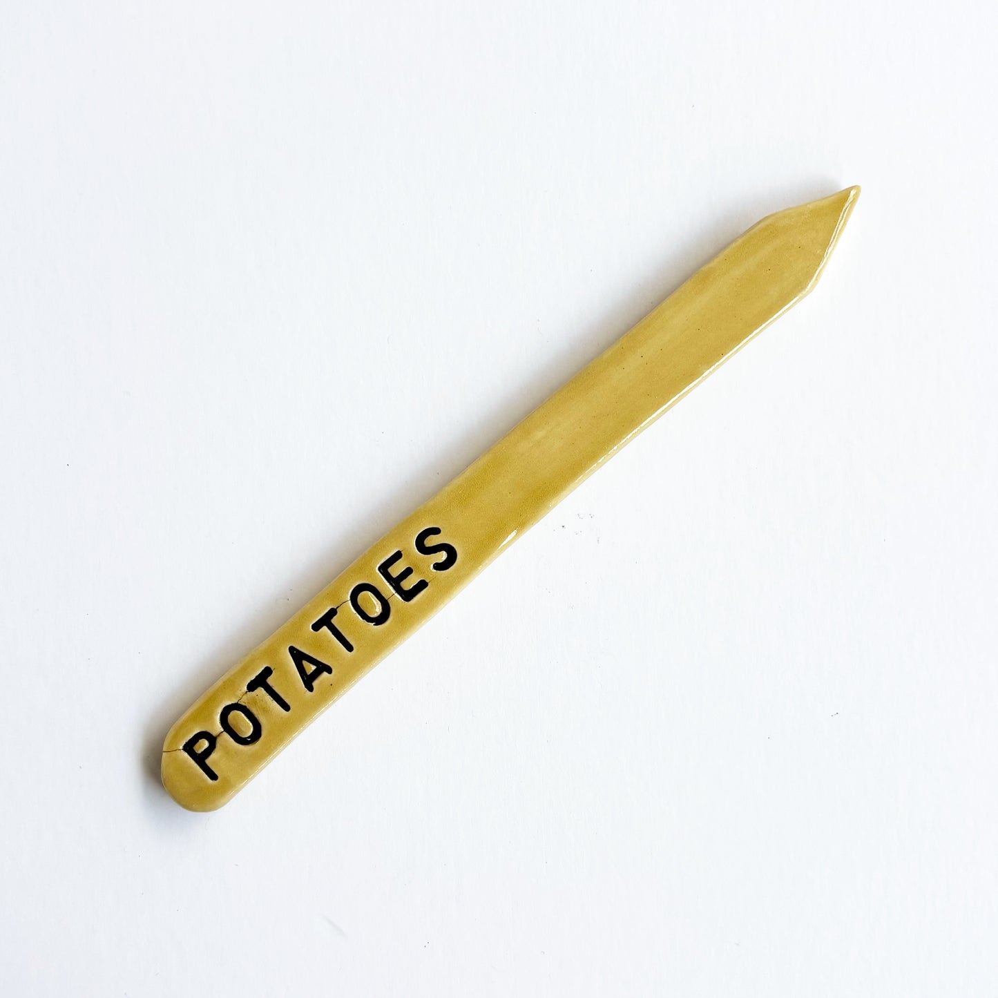Hand-Stamped Garden Stake | Multiple Styles Available