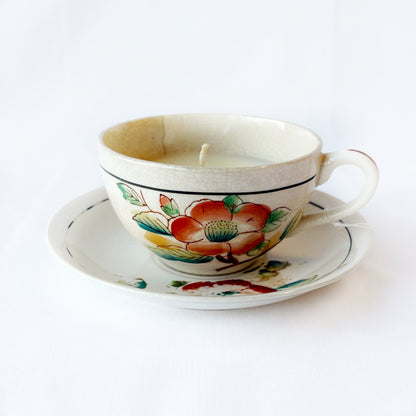 Hand-Poured Vintage Teacup Candle