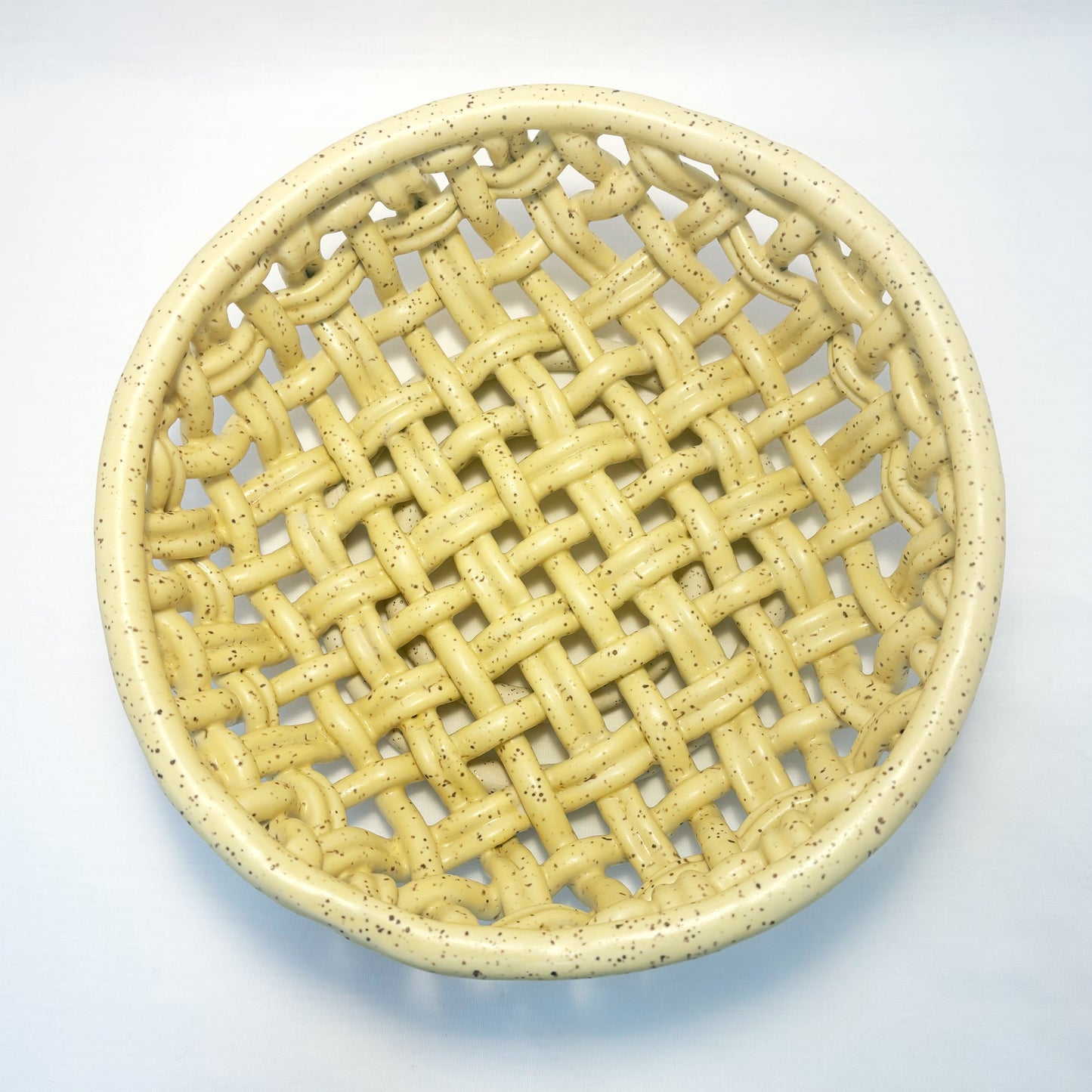 Coiled Fruit Bowl | Speckled Butter