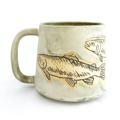 Light Matte Bare Fish Mug