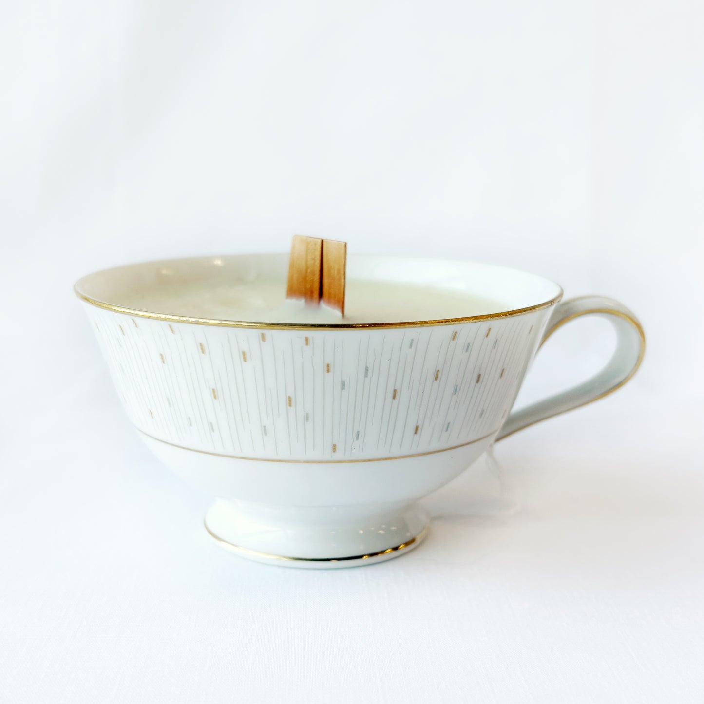 Hand-Poured Vintage Teacup Candle