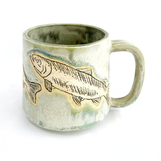 Light Matte Bare Fish Mug