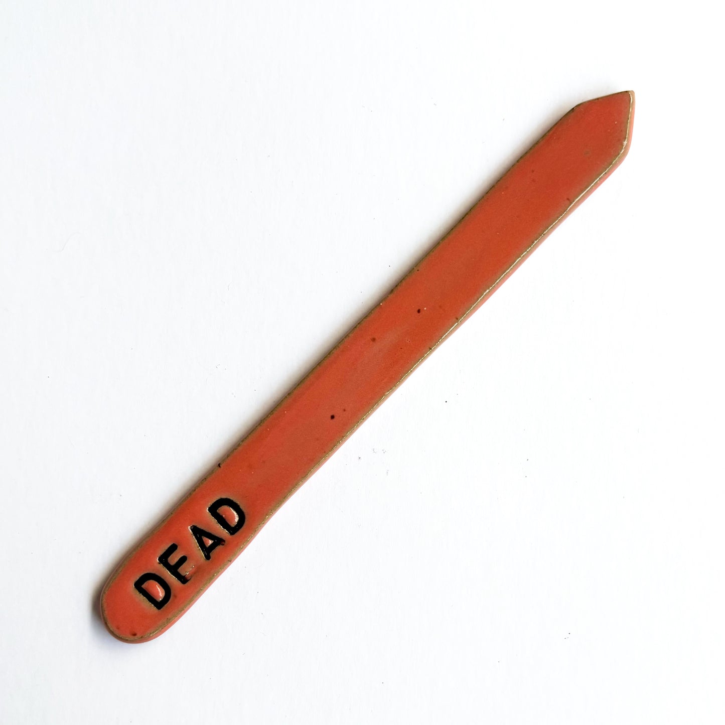 Hand-Stamped Houseplant Stake | Multiple Styles Available