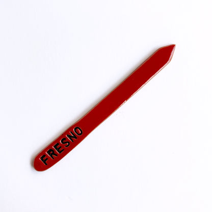 Hand-Stamped Garden Stake | Multiple Styles Available