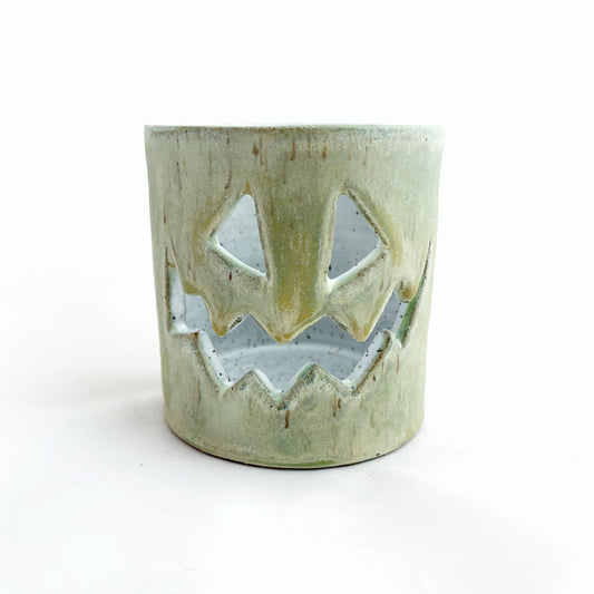 Jack O Lantern Luminary | Classic Jack in Green