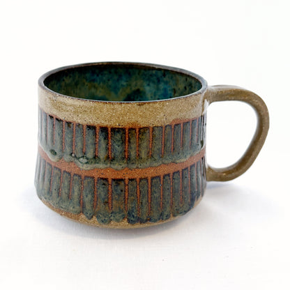 Organic Grid Mug