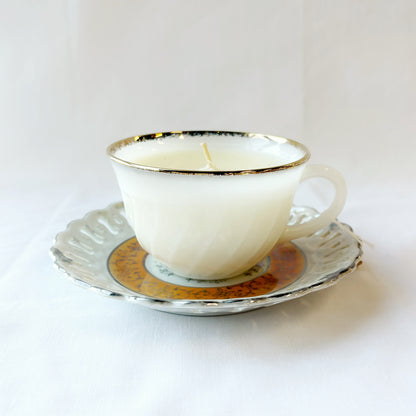 Hand-Poured Vintage Teacup Candle