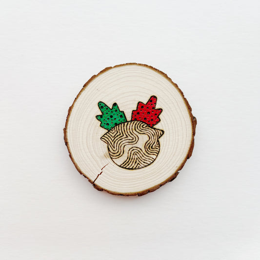 Patterned Reindeer | Coaster